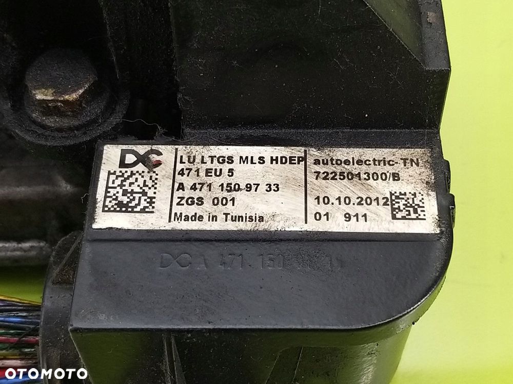 Komputer sterownik silnika Mercedes Actros MP4 2011-2019 A0004466935 - 9