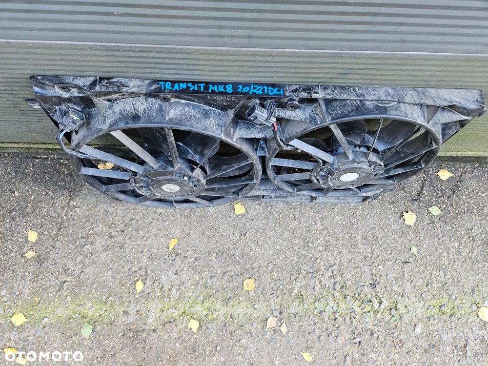 WENTYLATOR FORD TRANCIT CUSTOM MK8 GK21-8C607-A RADOM B.ŁADNY - 2