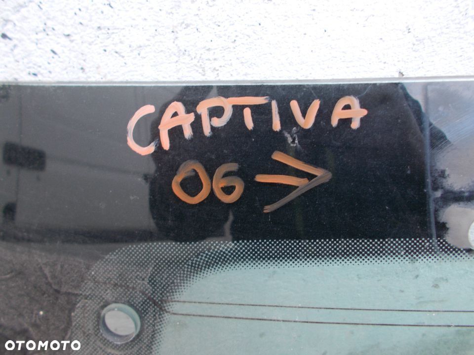 CHEVROLET CAPTIVA 06- SZYBA TYŁ TYLNA - 3