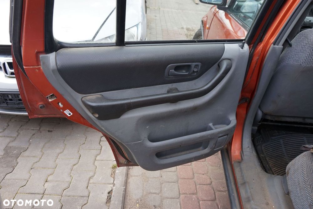 DRZWI TYLNE LEWE CRV CR-V I   POMARAŃCZOWY HONDA 1995-2001 - 9