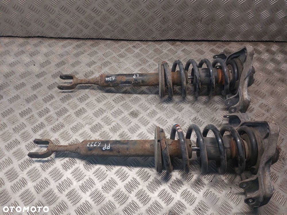 AMORTYZATOR + SPRĘŻYNA LEWY PRZÓD + PRAWY PRZÓD AUDI A4 B6 1.9 TDI - 1