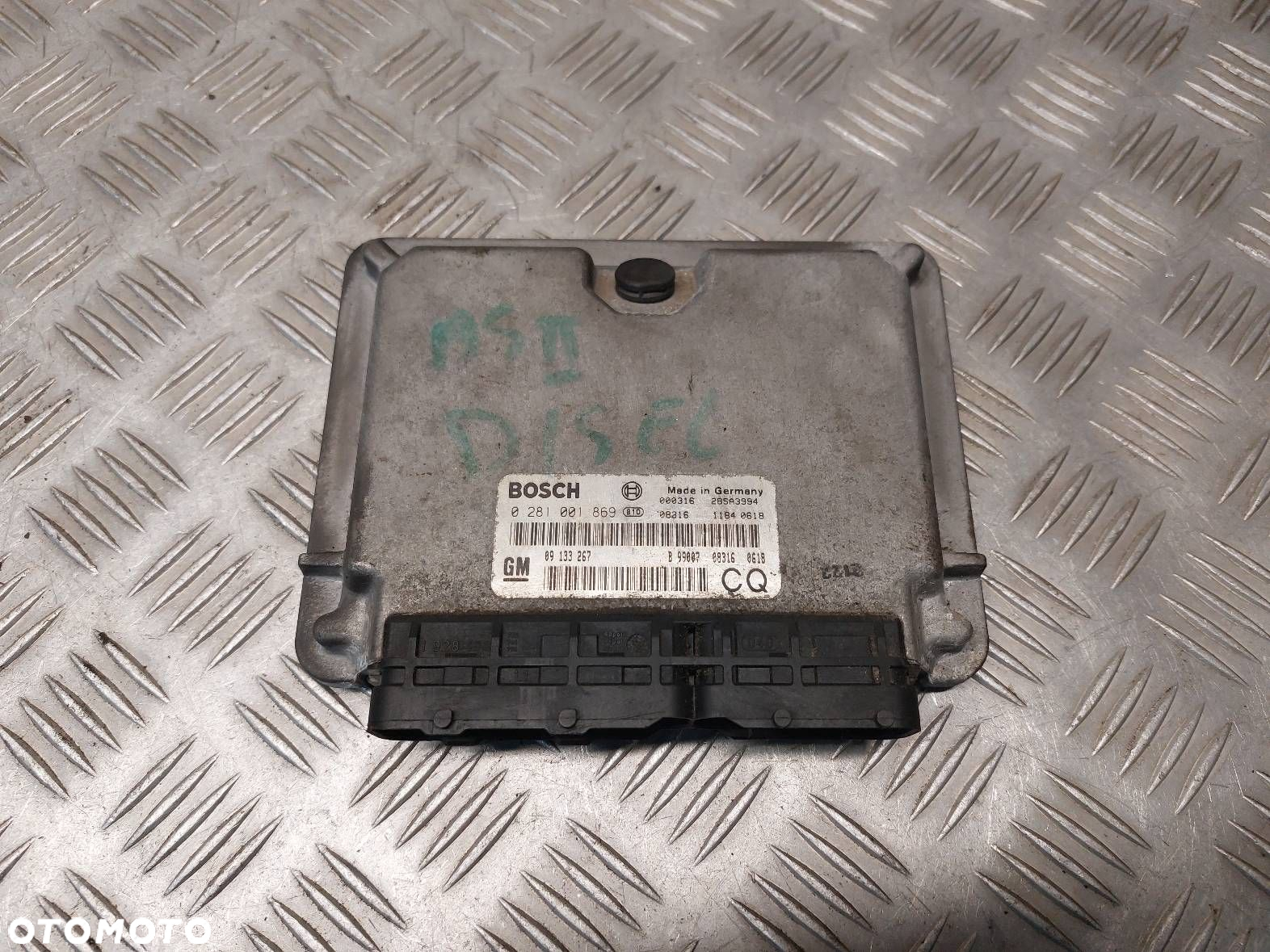 ZESTAW STARTOWY ASTRA G 2.0 DI 0281001869 09133267 - 5