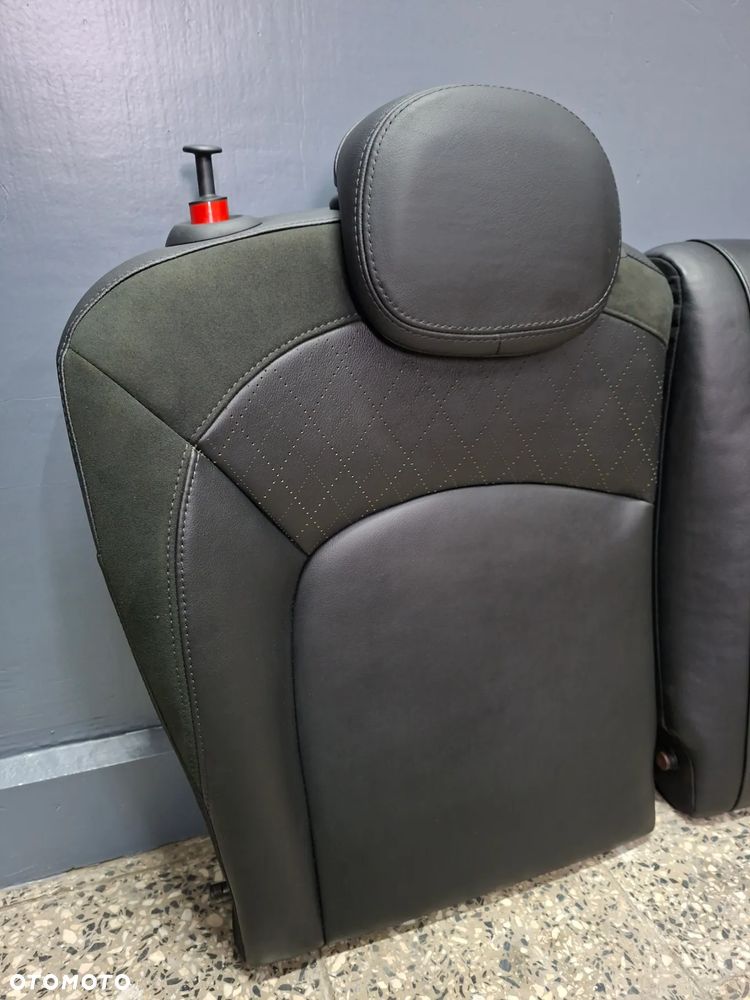 MINI Cooper F56 Fotele komplet Skóra / Alcantara Grzane - 22