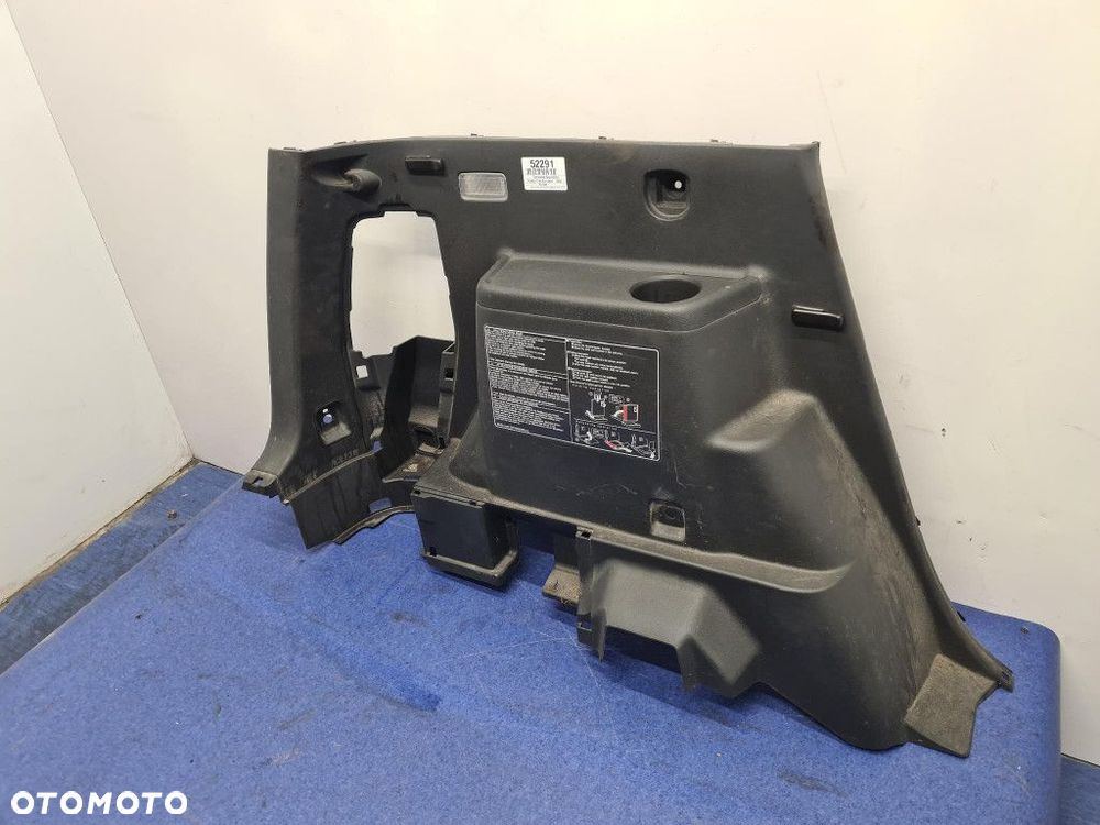 TOYOTA COROLLA VERSO I LIFT TAPICERKA BAGAŻNIKA  LEWA - 3