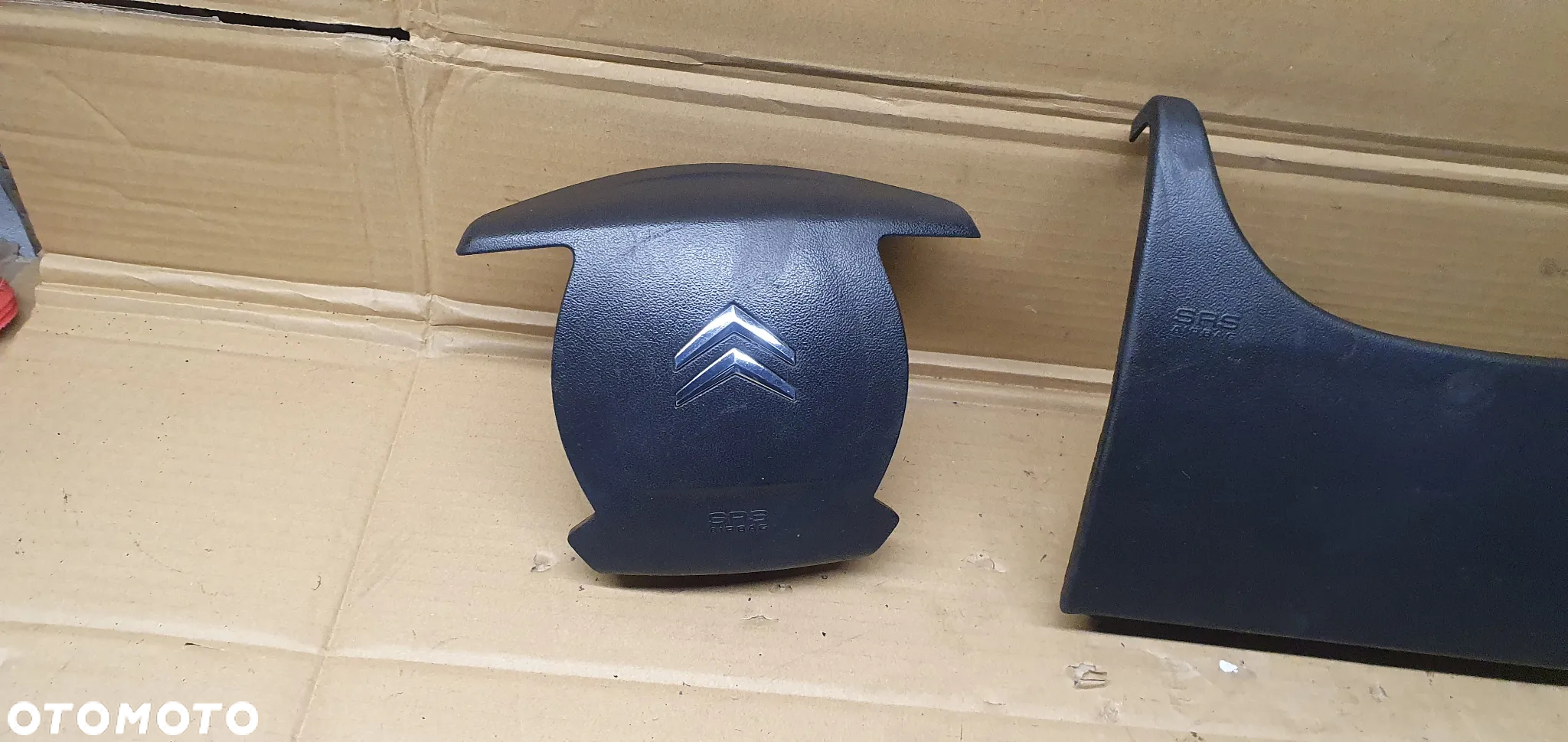 Konsola poduszki pasy AIRBAG  sensor zestaw naprawczy Citroen C5 III - 4