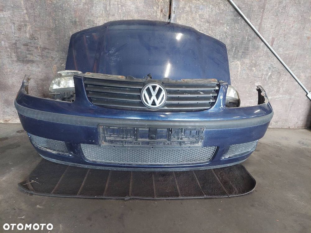 KOMPLETNY PRZÓD MASKA ZDERZAK BŁOTNIKI LAMPY VOLKSWAGEN POLO III LIFT LB5N - 7