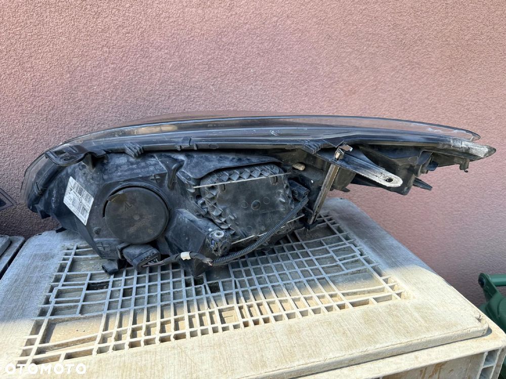 Lampa przednia RENAULT MEGANE III ZWYKŁE KOMPLET CZARNE EUROPA Z 1 AUTA AL - 6
