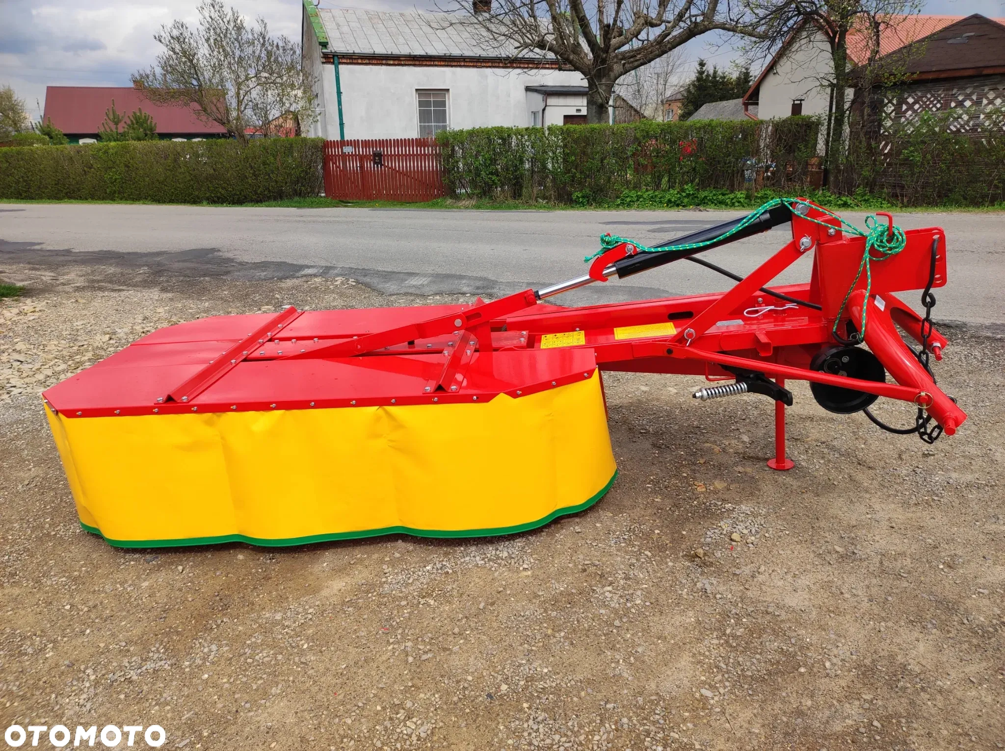 KOSIARKA ROTACYJNA LISICKI 1,35; 1,65; 1,85 m rozkładana ręcznie lub hydraulicznie / PLANDEKA +osłona blaszana - 6