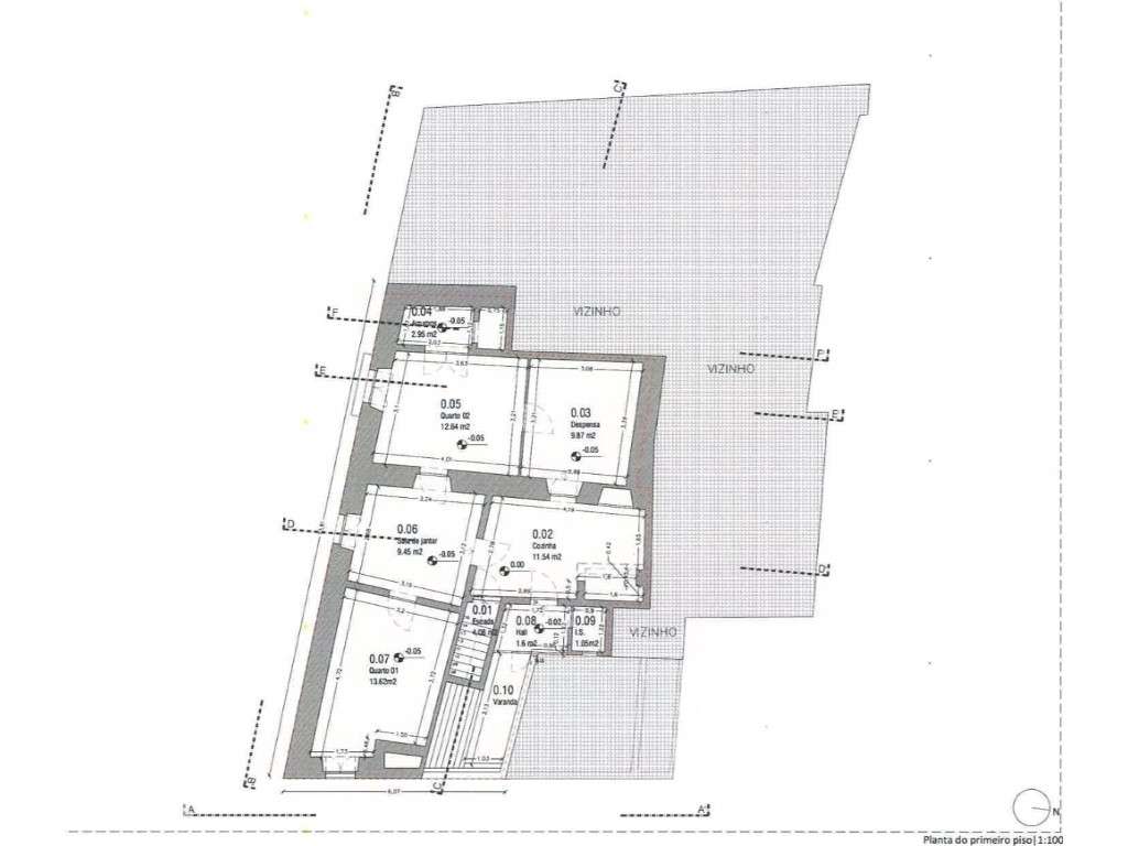 Ruina (andar de moradia) com projecto aprovado no centro histórico ... - Grande imagem: 5/5