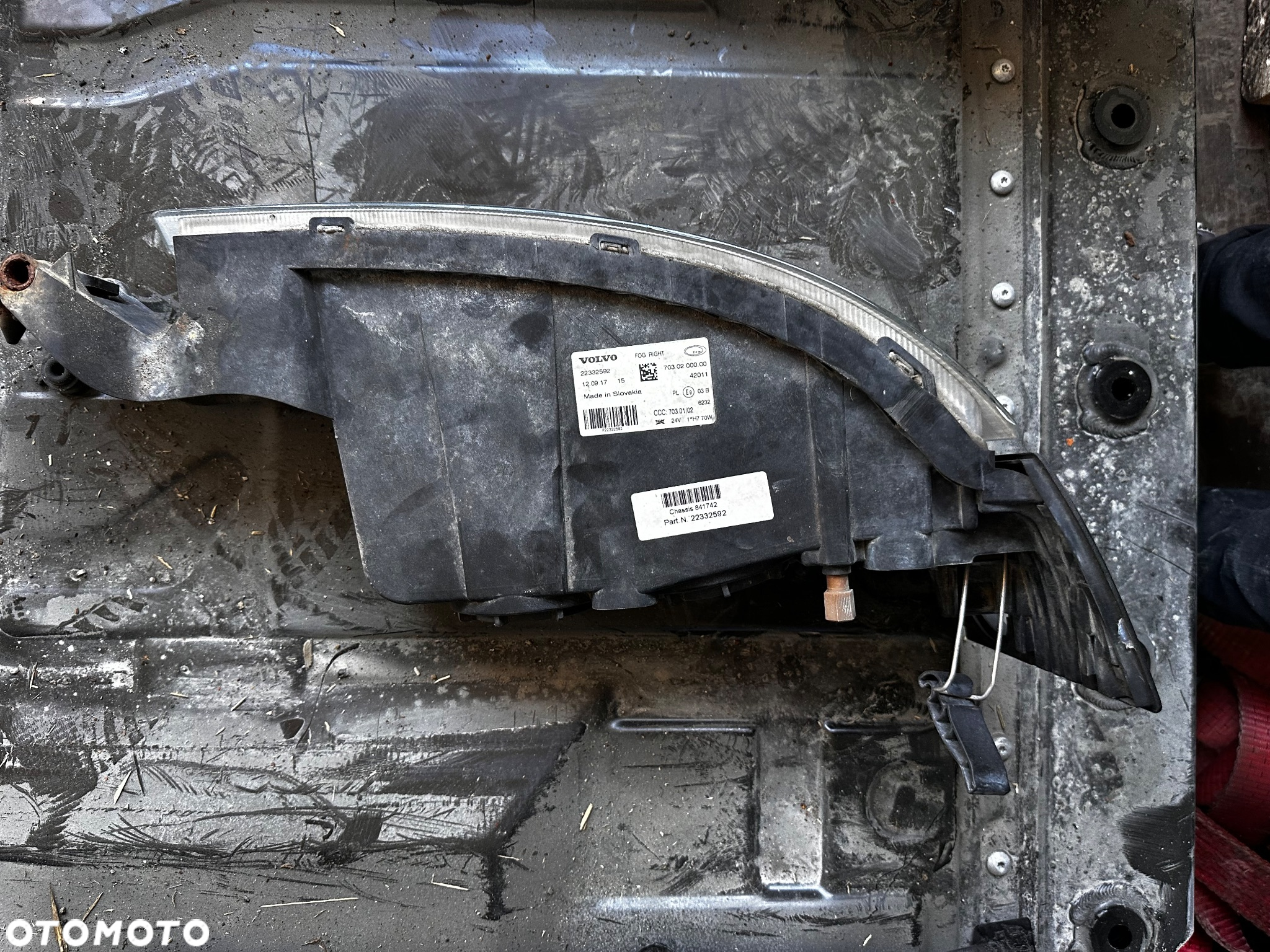 22332592 halogen prawy Volvo Fh/FM Orginał. - 3