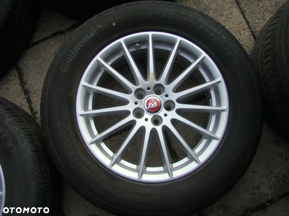 a04 5x108 Jaguar F-Pace 7,5jx18 opony lato 255/60 czujniki - 3
