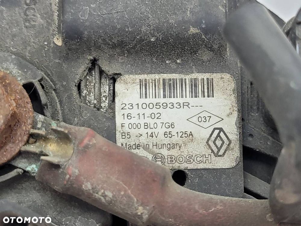 ALTERNATOR DACIA DOKKER 231005933R 1.5 DCI - 7