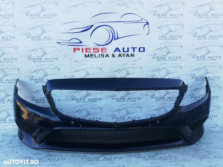 Bara fata Mercedes C-Class W205 Facelift an 2018-2019-2020-2021 Gauri pentru 6 senzori - 1