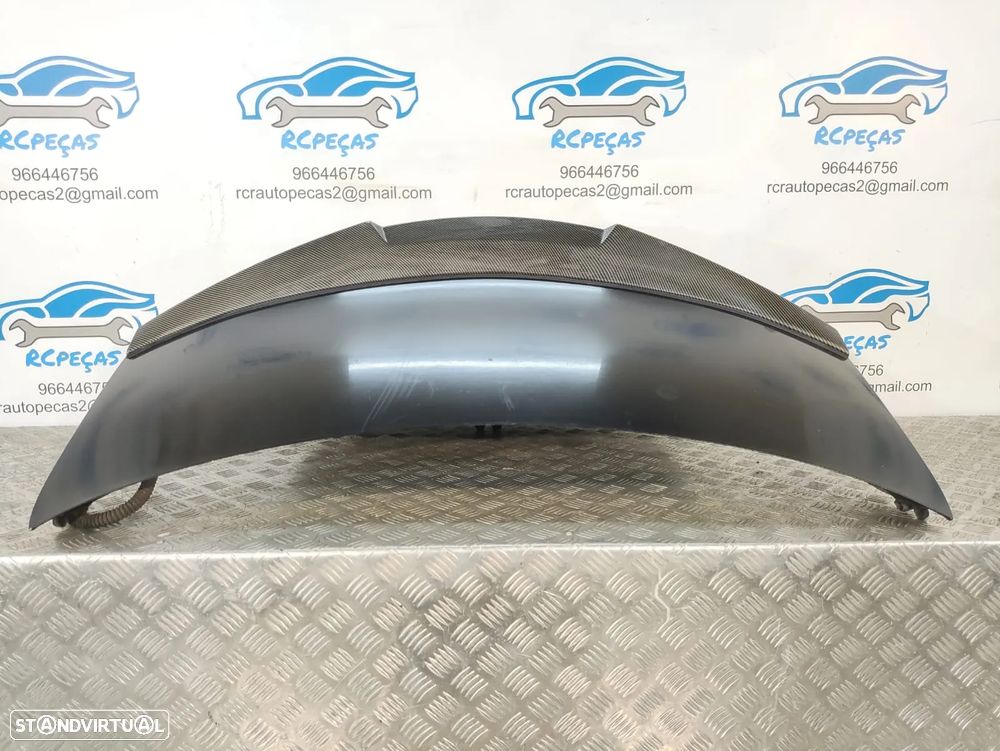 PORTA TAMPA MALA BMW SERIE 1 E82 COUPÉ  FECHO PUXADOR LUZ 3°STOP AILERON ALERON SPOILER LIP LOOK M4 ORIGINAL - 7