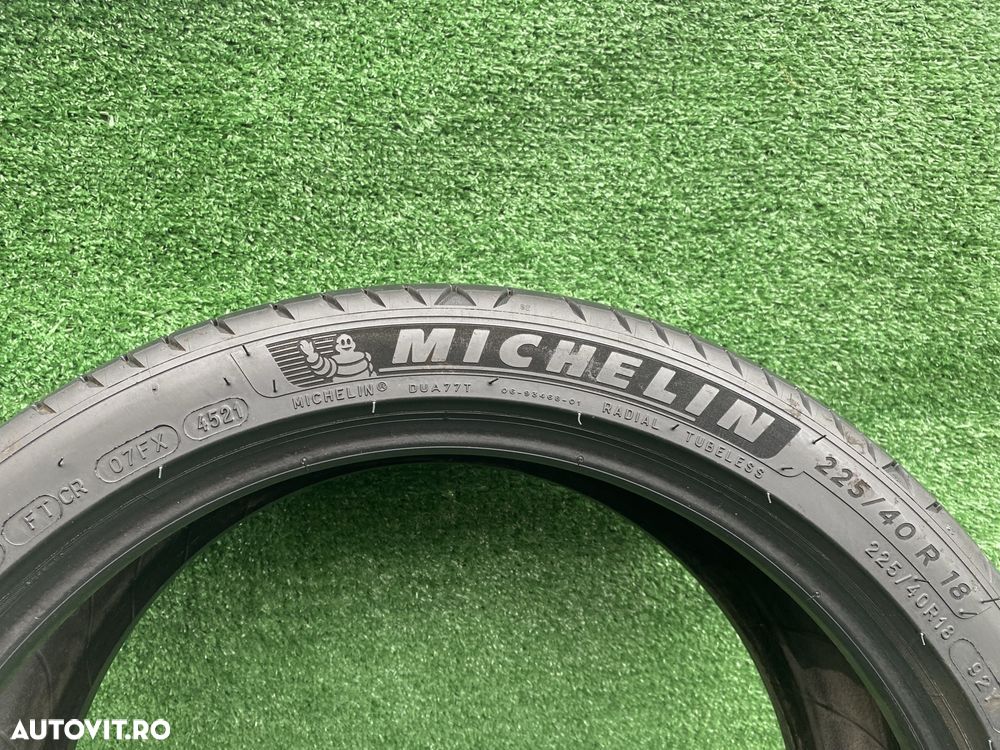 Set 2 anvelope vara 225 40 18 Michelin Primacy 4 Dot 4521 4,7mm - 3