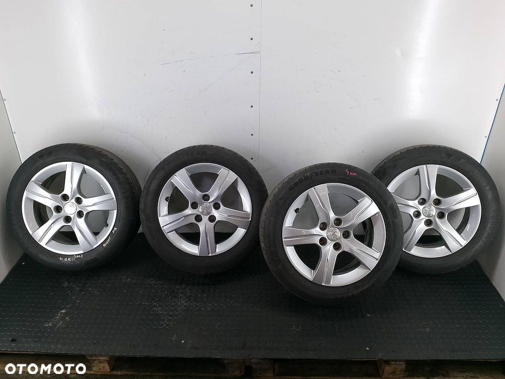 FELGI ALUMINIOWE KOMPLET 16 Z OPONAMI PEUGEOT 508 I 9671401180 - 1