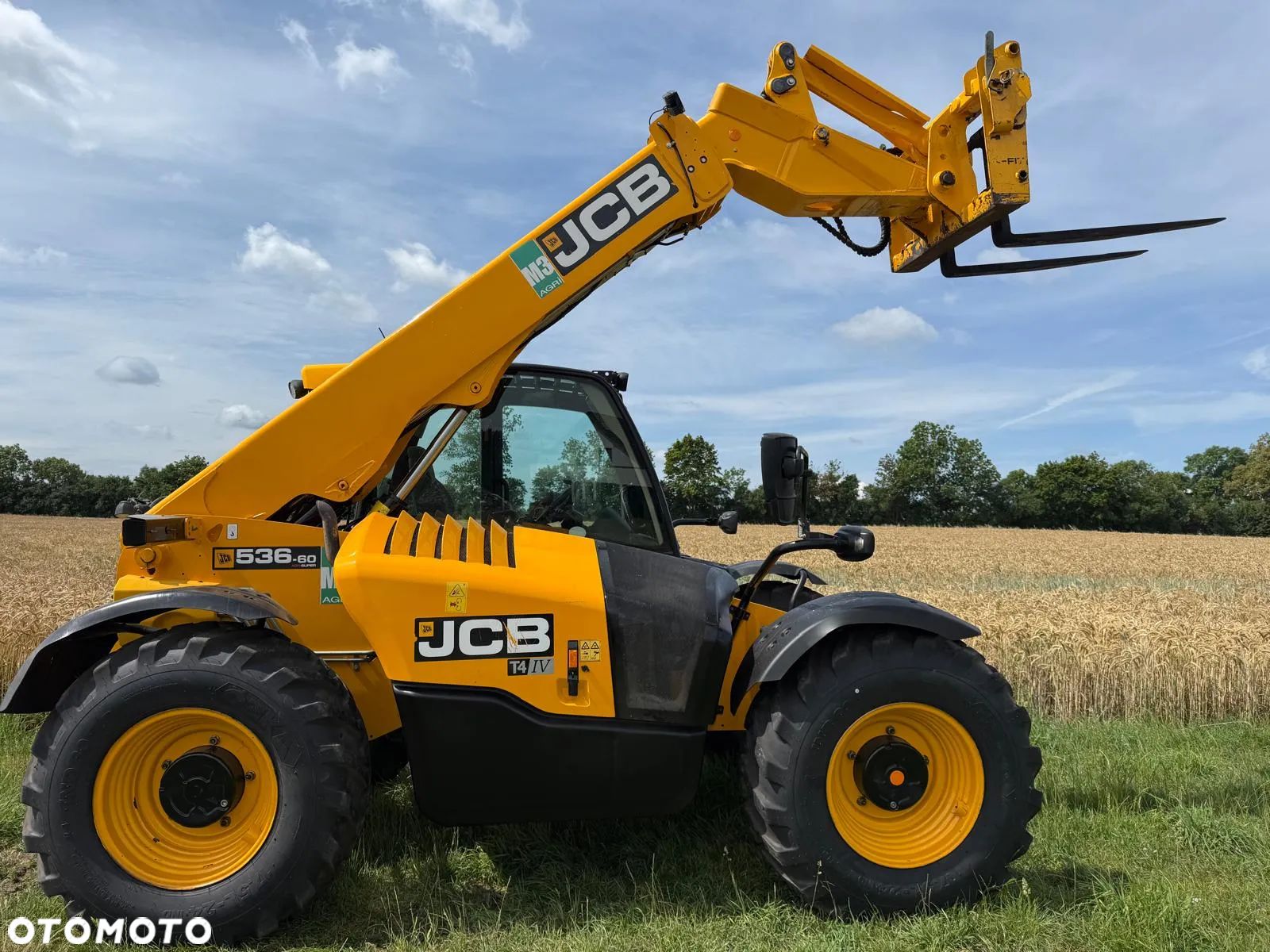 JCB Ładowarka teleskopowa Jcb 536-60 AGRI SUPER 2018 ROK Niski przebieg Bardzo bogata - 1