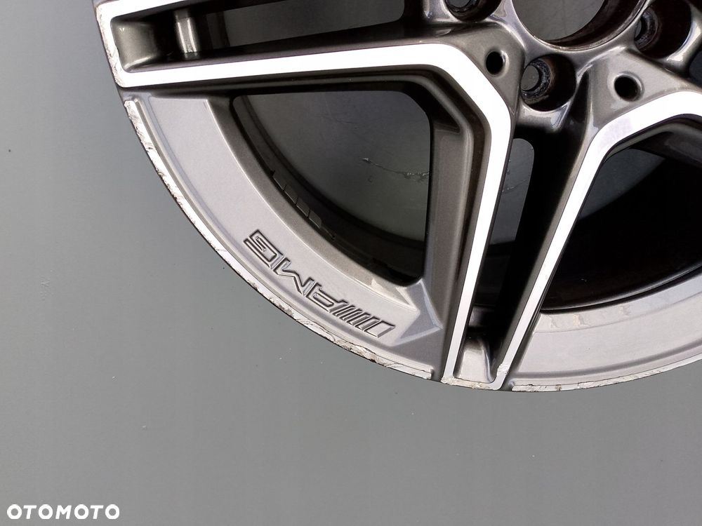 MERCEDES W205 C KLASA FELGA ALUMINIOWA AMG OE 7.5" x 18" 5x112 ET 44 - 6