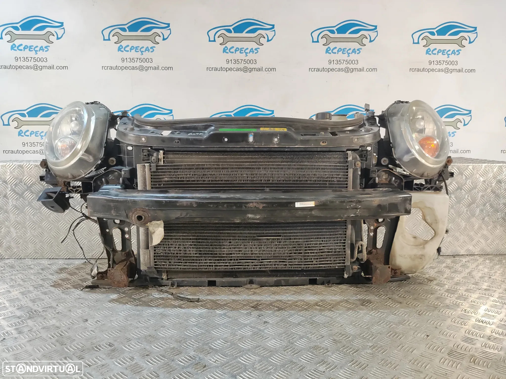 FRENTE COMPLETA MINI COOPER PRE LCI R56 R55 CLUBMAN R57 CABRIO FACELIFT - 4