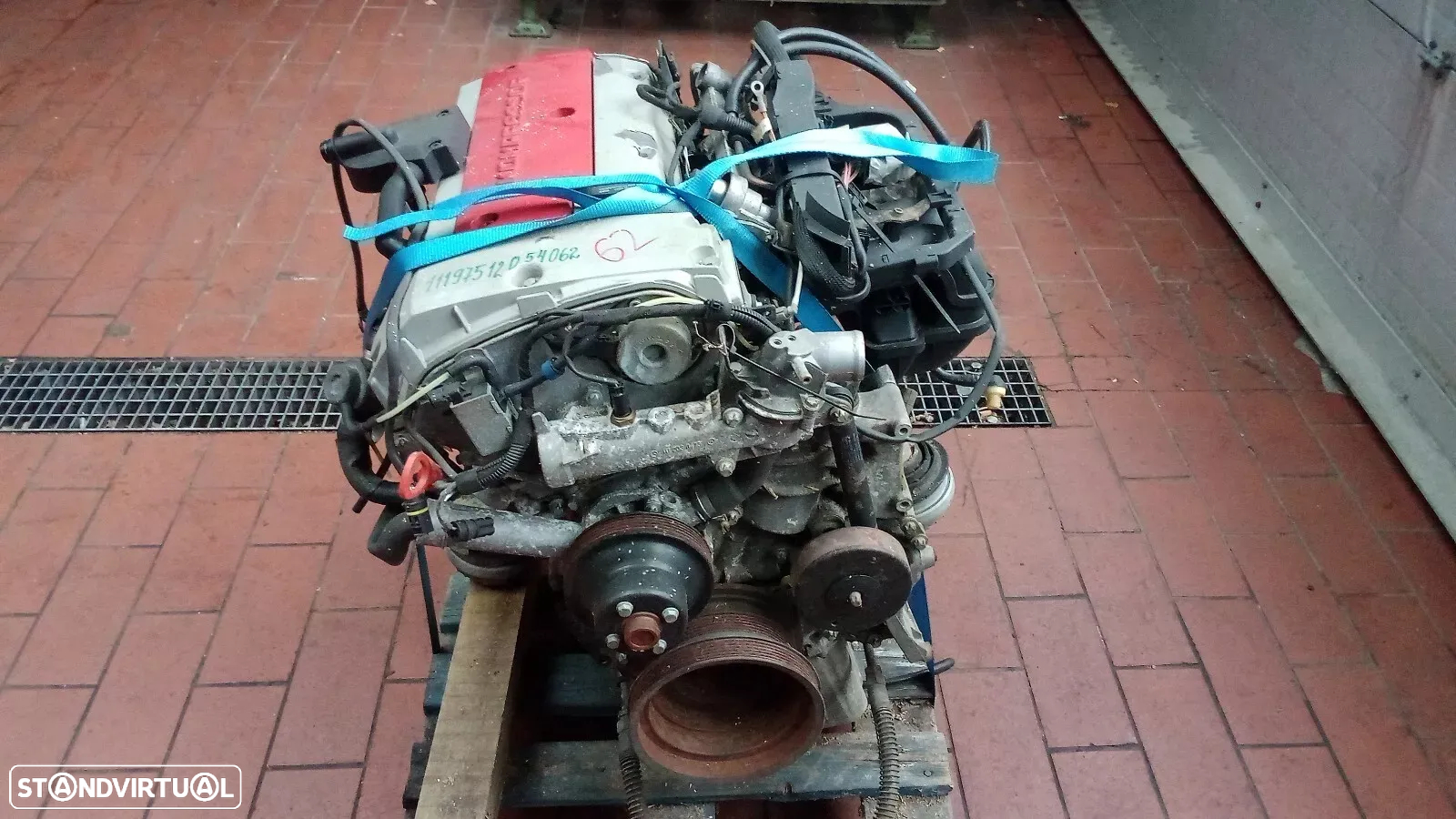 Motor Completo Mercedes Benz M111.975 Kompressor 2.3i 193cv 16v 1997 - 2000 - 8