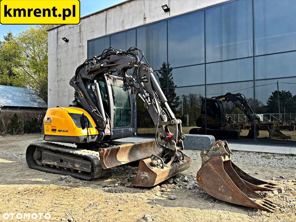 Mecalac 8 MCR MINI-KOPARKA 2017R. | MECALAC 6 MCR, JCB 8065 8080 8085 85 Z  VOLVO ECR 88, CAT 308, 307 , BOBCAT 80 KOMATSU PC 88 - 6