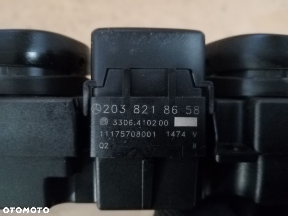 Przełączniki panel sterowania Mercedes W203 2038218658 - 3