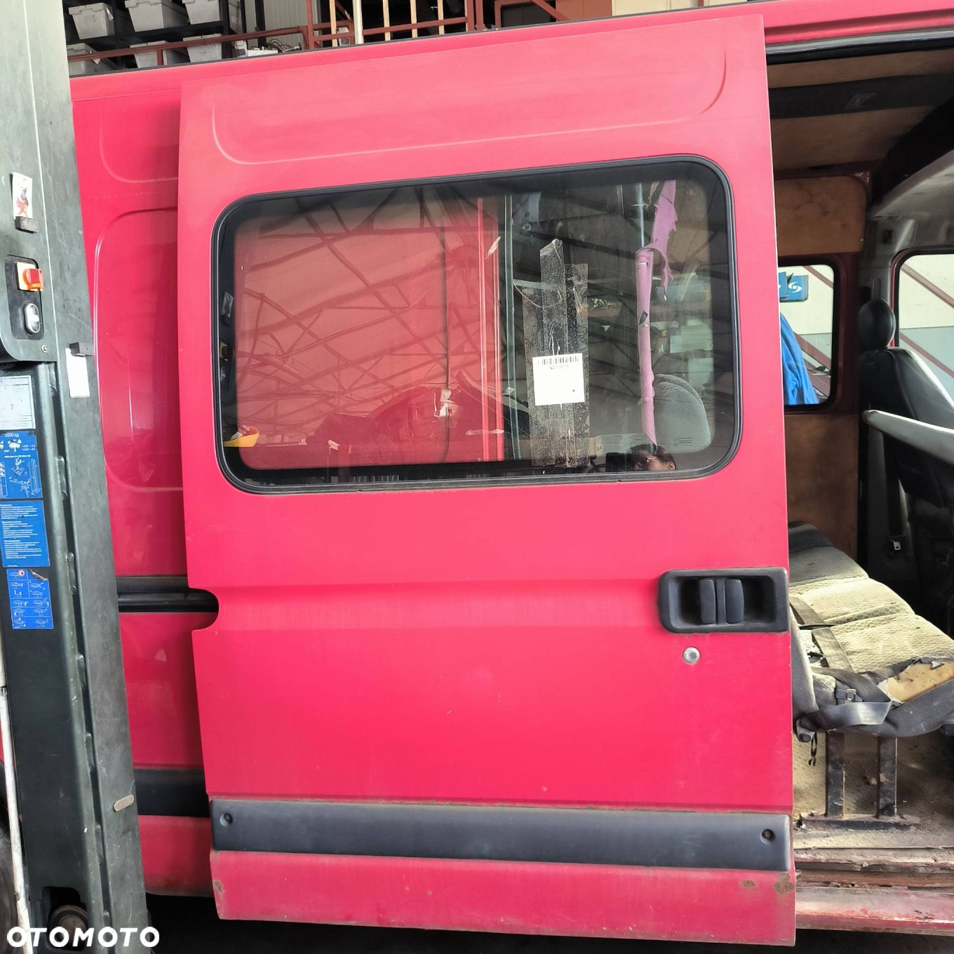 DRZWI PRZESUWNE PRAWE RENAULT MASTER II O719 - 4