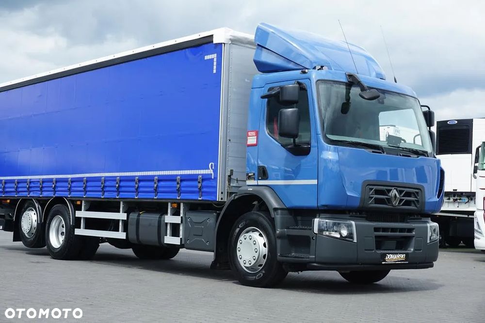 Renault / D 320 / EURO 6 / FIRANKA + WINDA / 21 PALET / ŁAD. 16 530 KG - 30