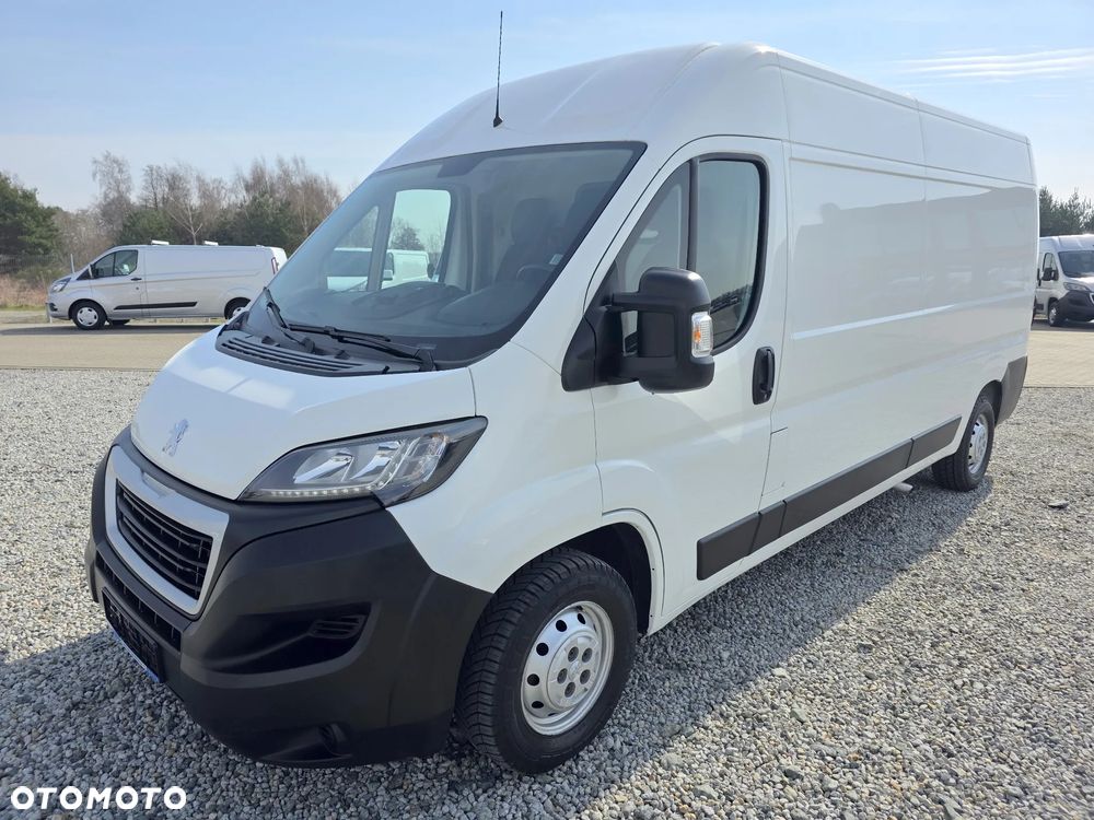 Peugeot BOXER 2,2 HDI 140 KONNY MAX L3H2 DŁUGI WYSOKI KLIMA WEBASTO LEDY KAMERA 165T/KM PRZEBIEGU GWARANCJA - 1