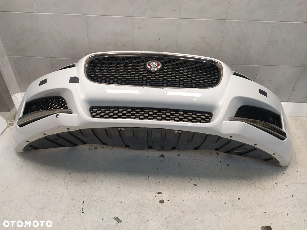 JAGUAR XF X260 ZDERZAK PRZÓD PRZEDNI KOMPLETNY SPRYSKIWACZE GRILL ATRAPA CHŁODNICY ZNACZEK ORYGINAŁ - 8