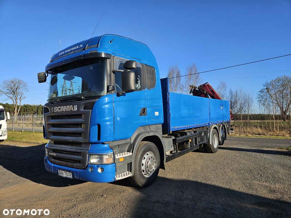 Scania R420 6X2 + Dźwig HIAB XS 166 E-3 HI DUO + Pilot - 4