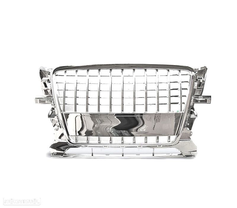 GRELHA FRONTAL PARA AUDI Q5 08- LOOK S-LINE COR CROMADO - 1