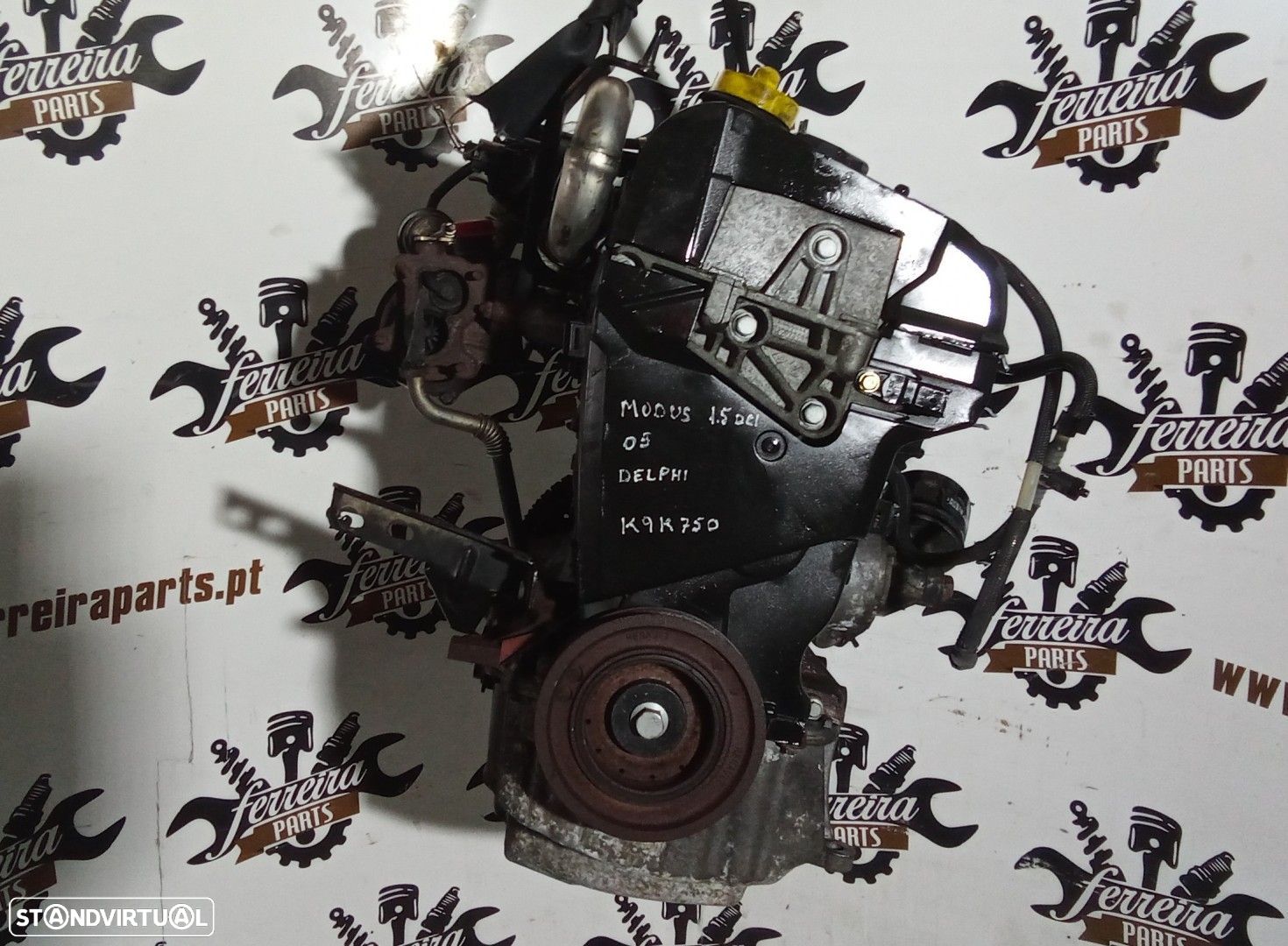 Motor Renault Modus 1.5 DCI REF: K9K750 - 1