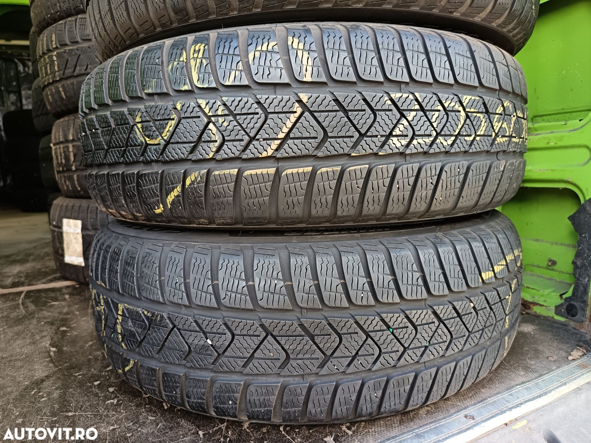 Anvelope MS iarna 205 60 16 pirelli runflat 2019 6-6.5mm - 3