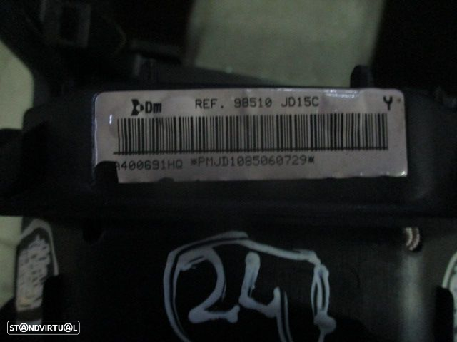 Kit Airbags 98510JD15C  98820JD10A  98515JD05A NISSAN QASHQAI 1 FASE 1 2008 1.5DCI 105CV 5P CINZENTO PRETO - 4
