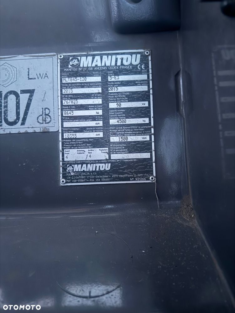 Manitou MLT 845-120 - 21