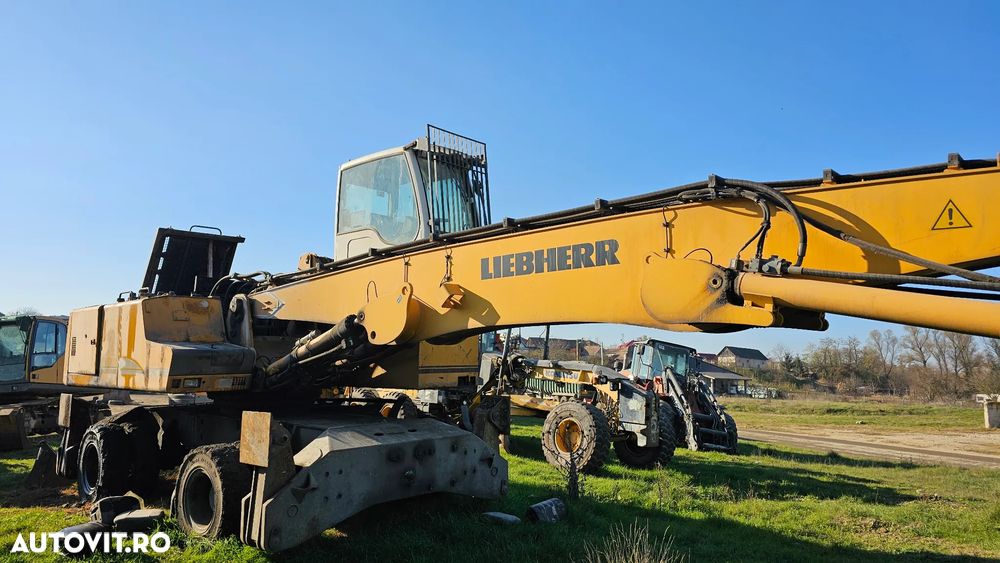 Excavator pe roți Liebherr A934C, A 934 C, pentru fier vechi, cabină liftantă - 4