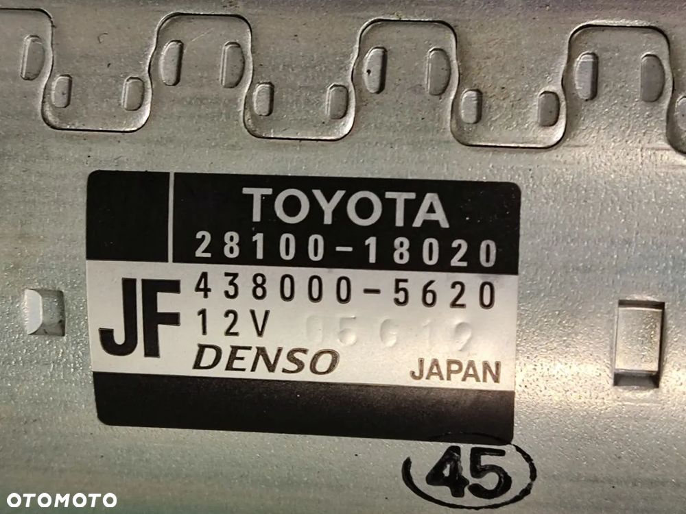 TOYOTA YARIS GR 1.6i 261 KM 20-24r Rozrusznik - 5