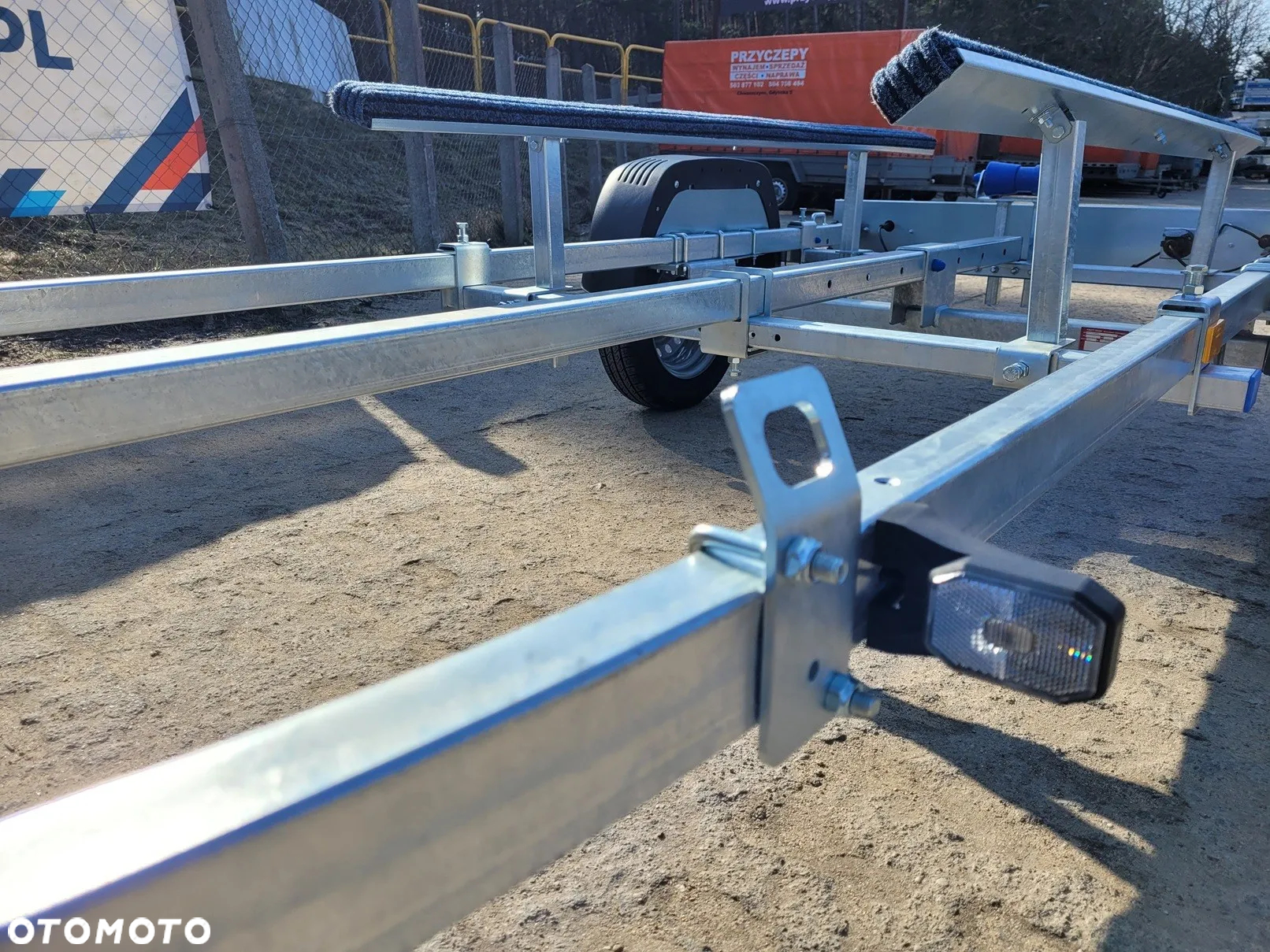 TEMARED Przyczepa podłodziowa AQUA 5,2m pod łódź - 6