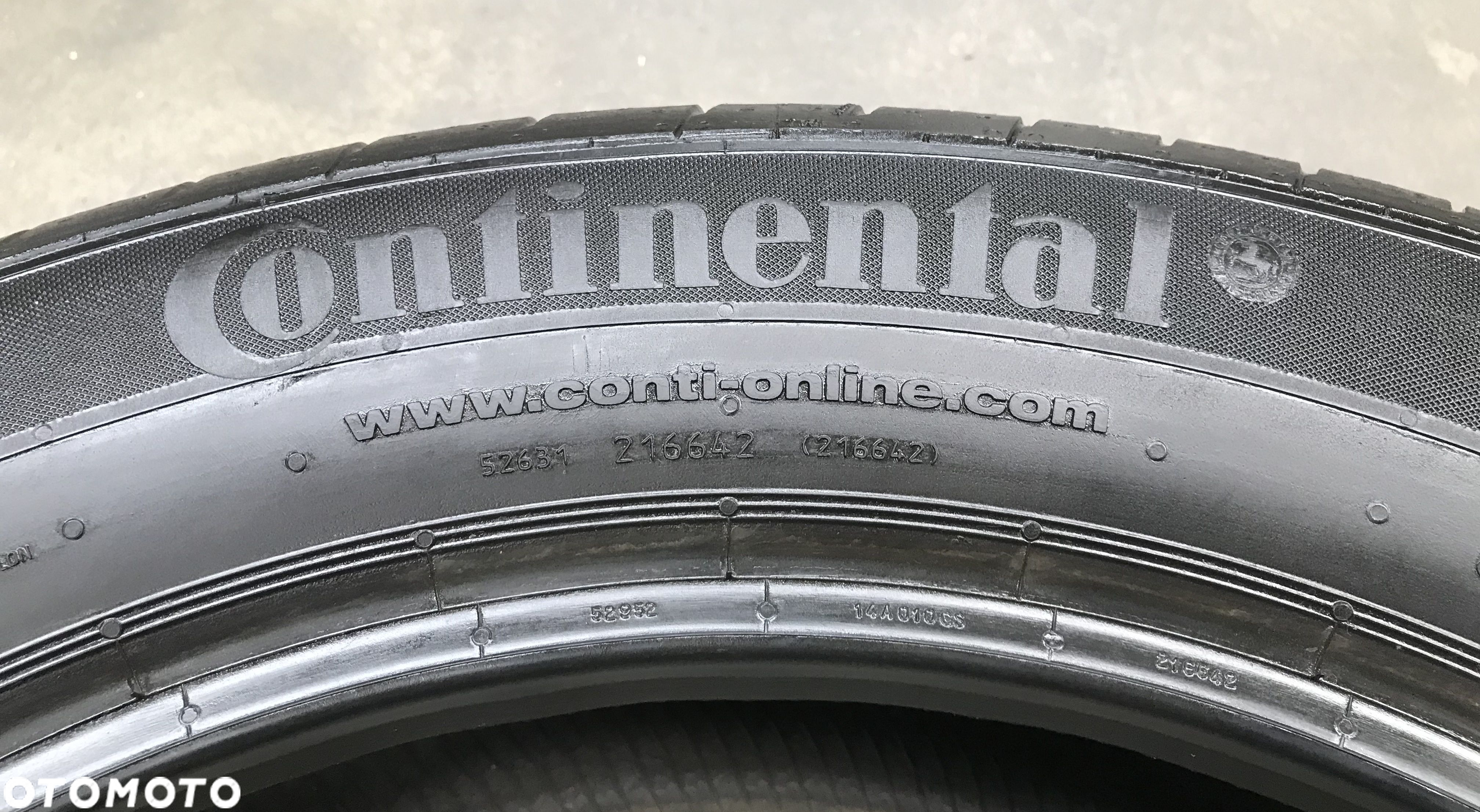 Opony używane letnie 215/55R18 95H Continental  ContiPremiumContact 2 - 3