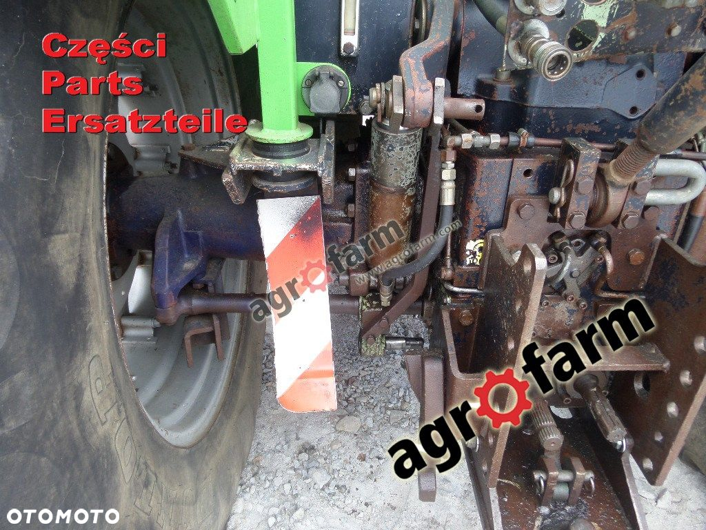 Deutz DX 6.50 części, skrzynia biegów, silnik, oś - 3