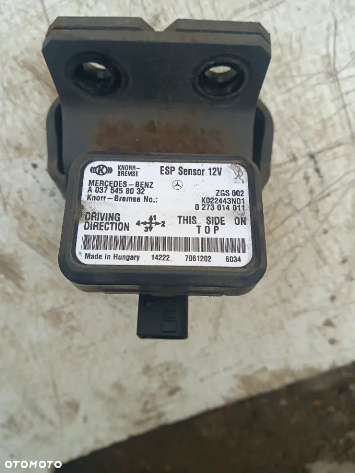 MODUŁ STEROWNIK ESP SENSOR  MERCEDES  A0375458032 - 1
