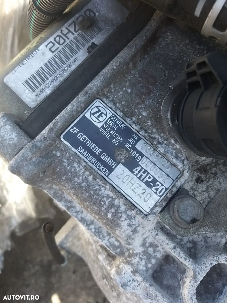 Cutie De Viteze Automata cod: 20HZ20 4HP pentru Peugeot 607 2.2 HDI , Citroen C5 2.2 HDI - 3