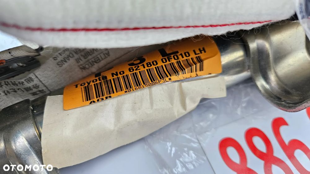 TOYOTA COROLLA VERSO 2 II kurtyna powietrzna lewa Airbag lewy 621800F010 - 2
