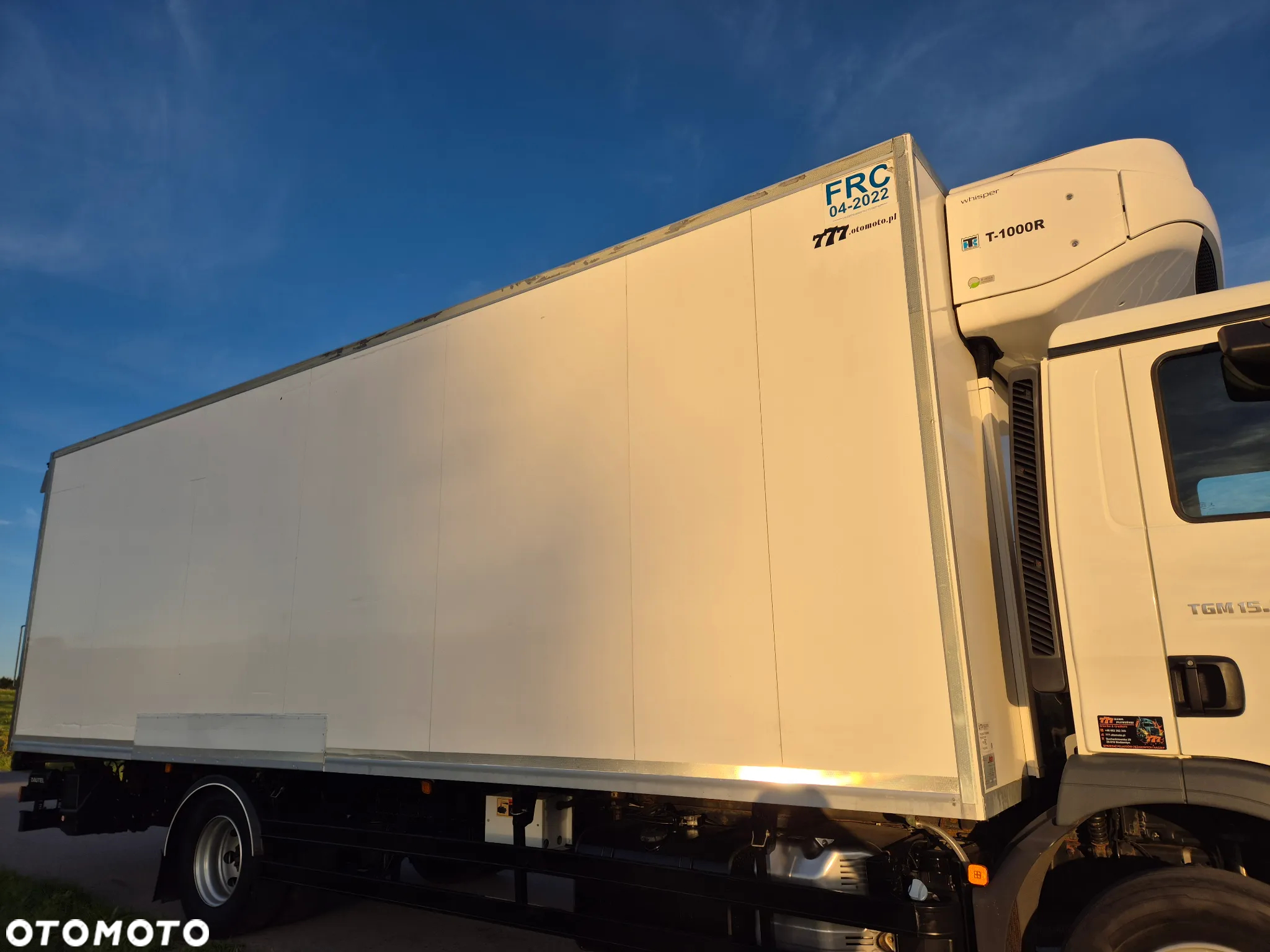 MAN TGM 15.250 7.5m winda AUTOMAT KLIMA z Niemiec EURO 6 / CHŁODNIA T-1000R THERMOKING - 25