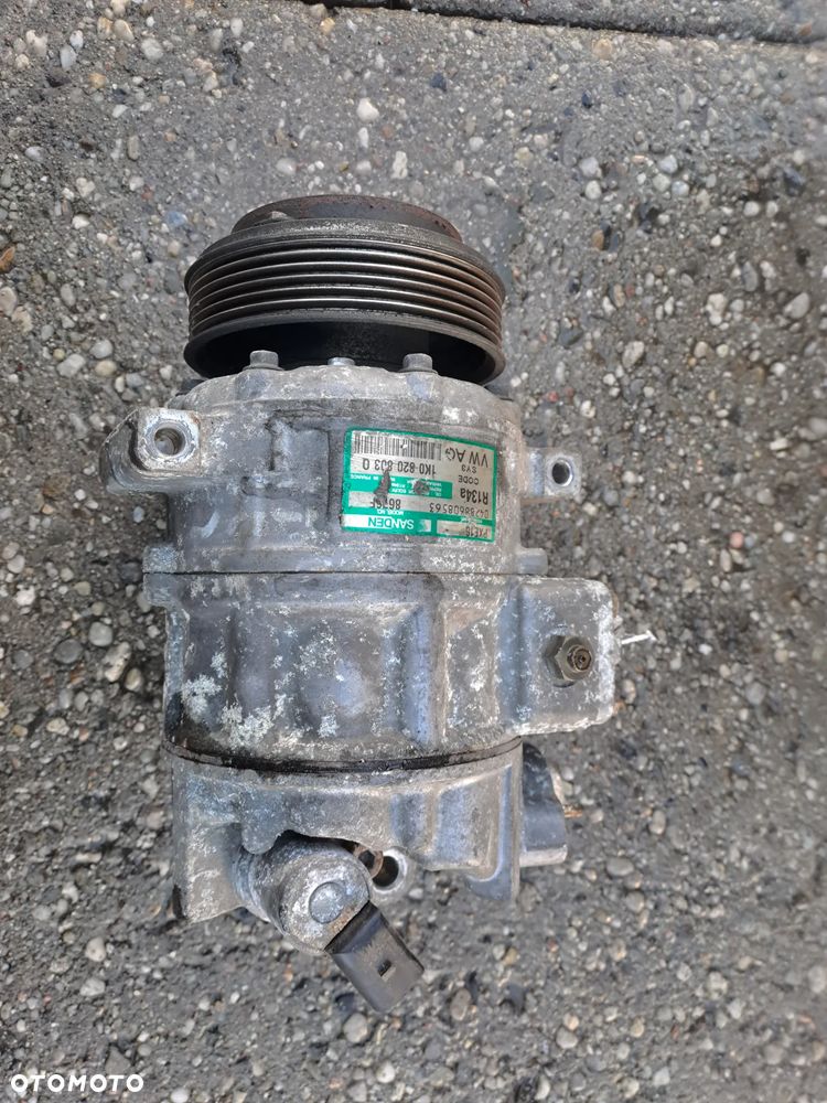 Volkswagen Touran kompresor klimatyzacji Sanden PXE16 8676F 1K0820803Q - 4
