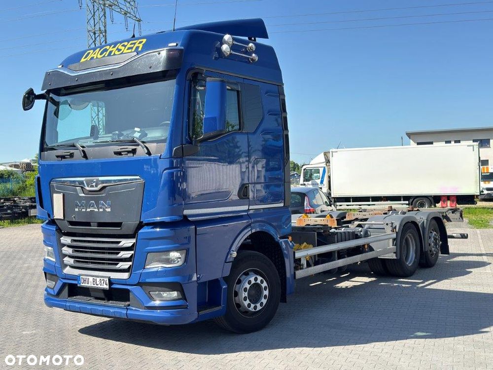 MAN 26.470 GM 6x2 OŚ SKRĘTNA BDF RAMA DO ZABUDOWY - 5