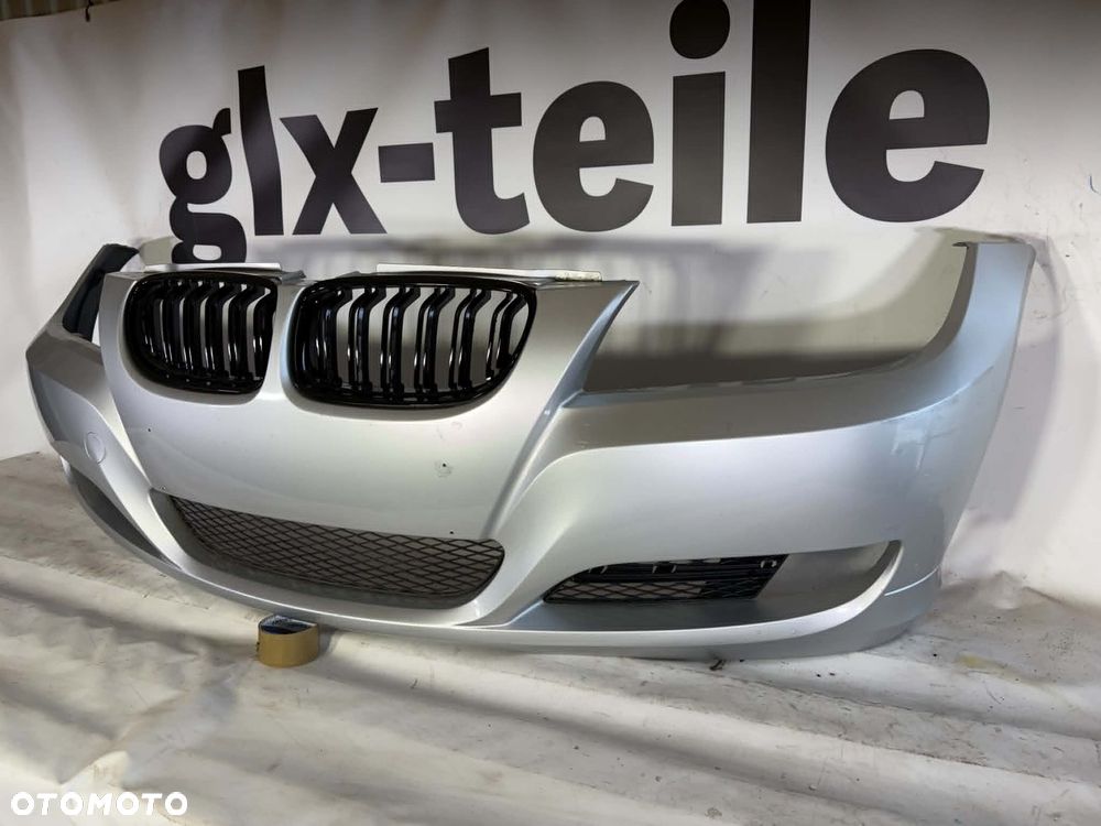 BMW 3 E90 Lift Zderzak Przód Przedni 08-12 354 Titansilber - 2