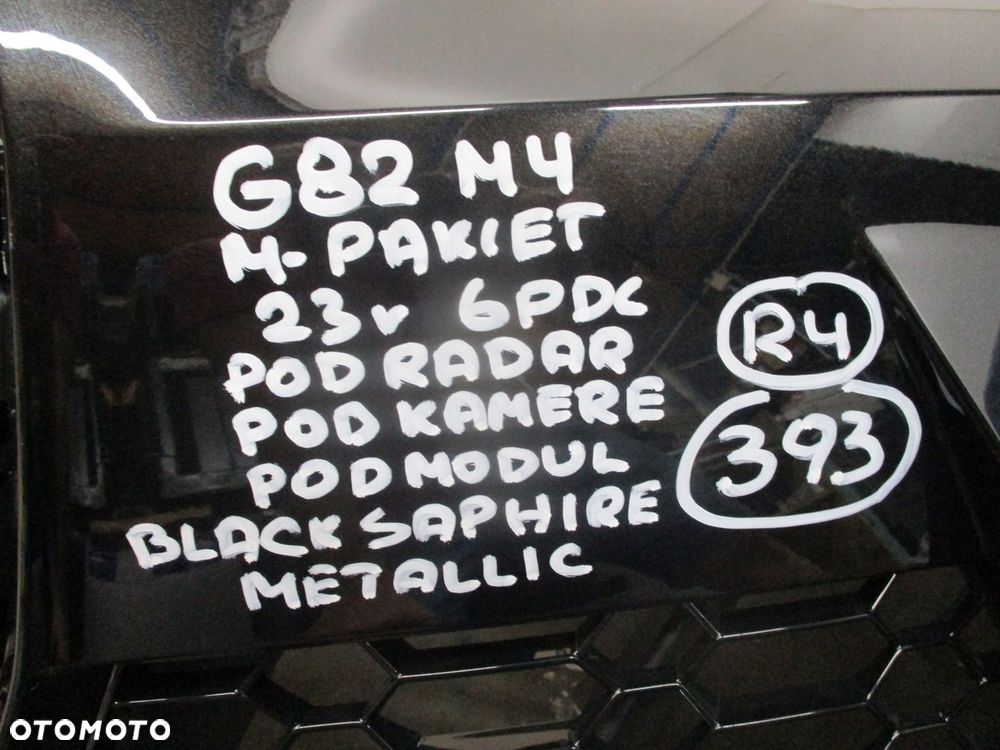 Zderzak BMW M4 G82 23R 6PDC COMPETITION POD KAMERE - 14