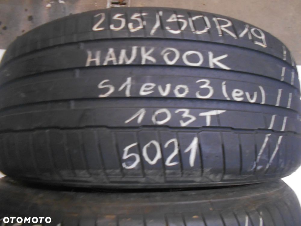 OPONY 255/50R19 HANKOOK VENTUS S1 EVO3 EV SEAL DOT 5021 / 4921 6MM - 2